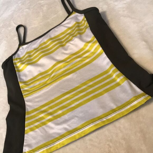 Sugoi Yellow & White Athletic Bike Tank - Size M - Picture 2 of 9